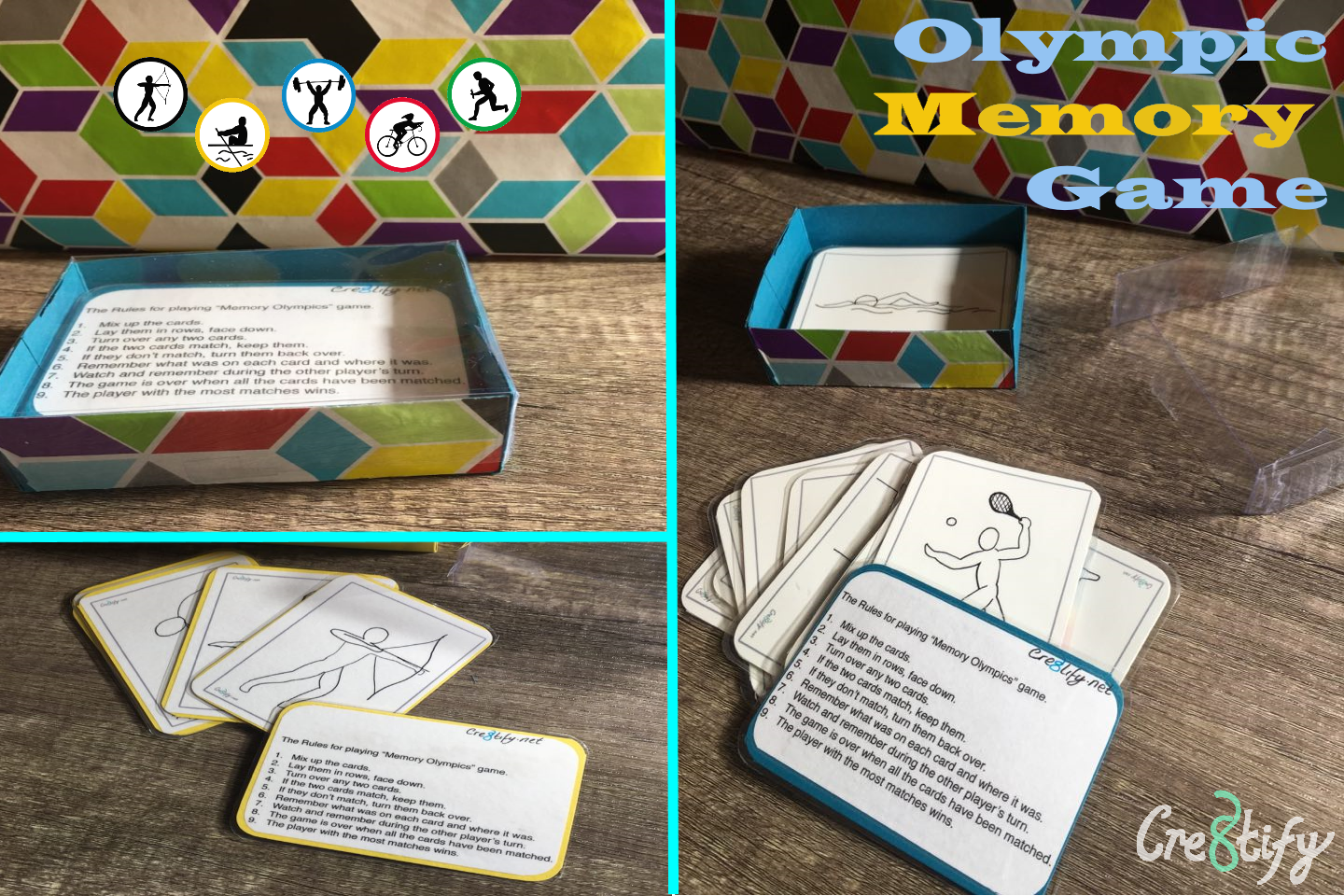 Olympic Memory Game - Cre8tify